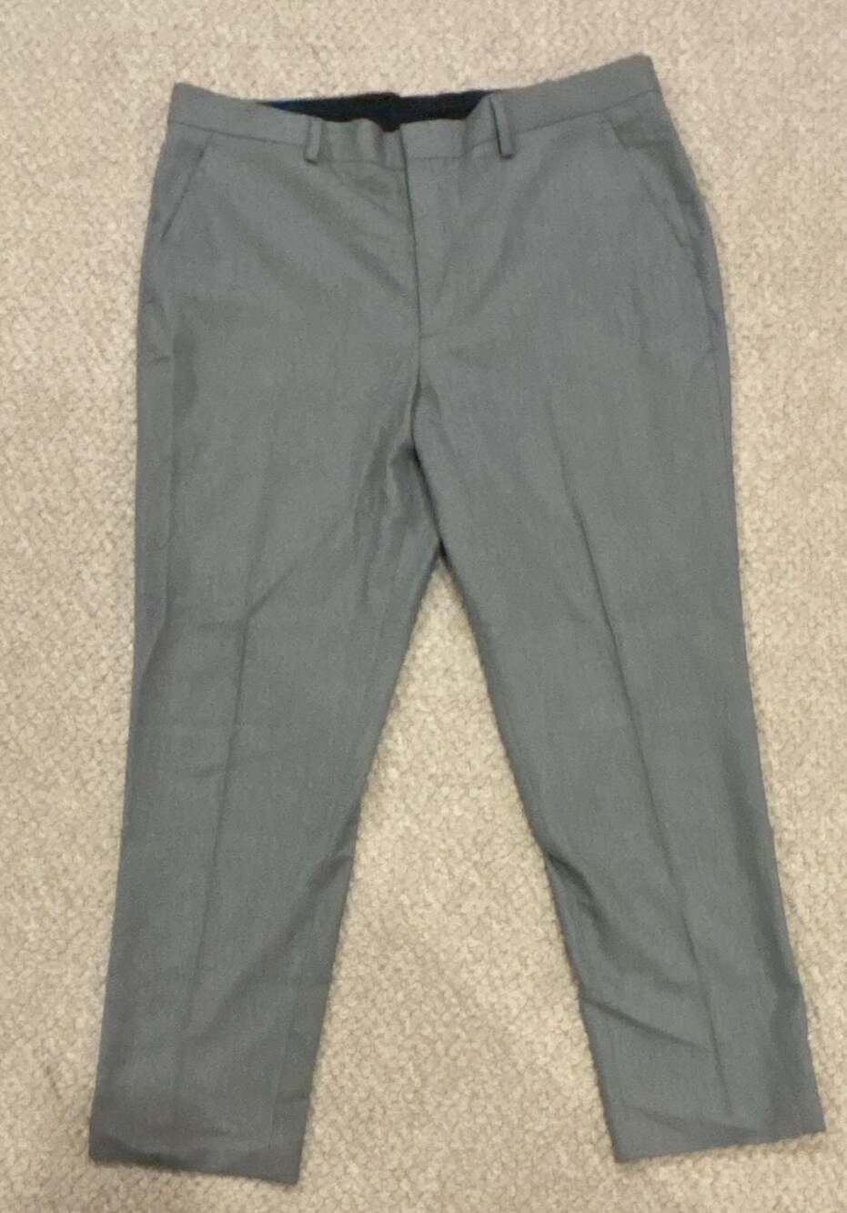 Express Extra Slim Gray Dress Pants 34x30
